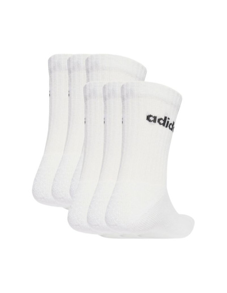 Skarpety adidas linear crew socks cushioned 6 par