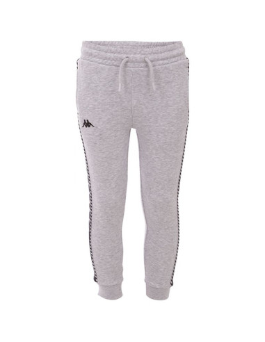 Spodnie dla dzieci kappa ireneus szare 309010j 15-4101m