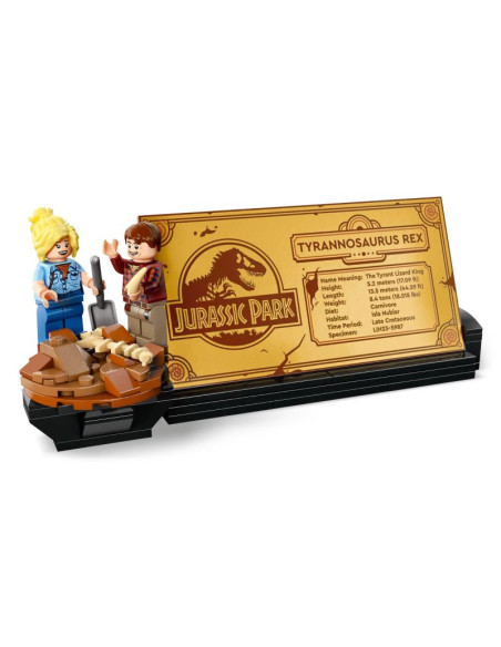 Lego 76968 jurrasic world - szkielety dinozaurów, tyranozaur