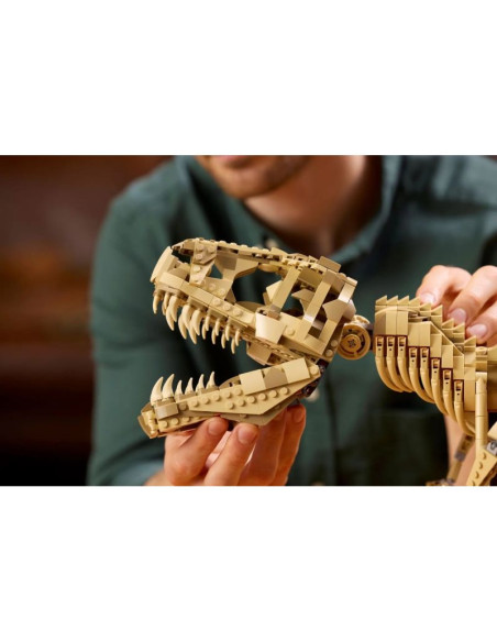 Lego 76968 jurrasic world - szkielety dinozaurów, tyranozaur