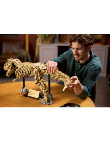 Lego 76968 jurrasic world - szkielety dinozaurów, tyranozaur
