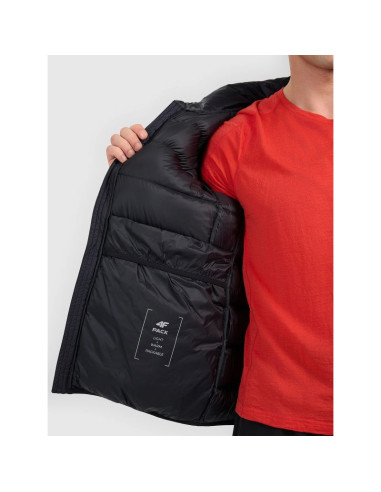 Kurtka puchowa trekkingowa z wypełnieniem naturalnym męska 4f 4fwaw25tdjam0733-20s