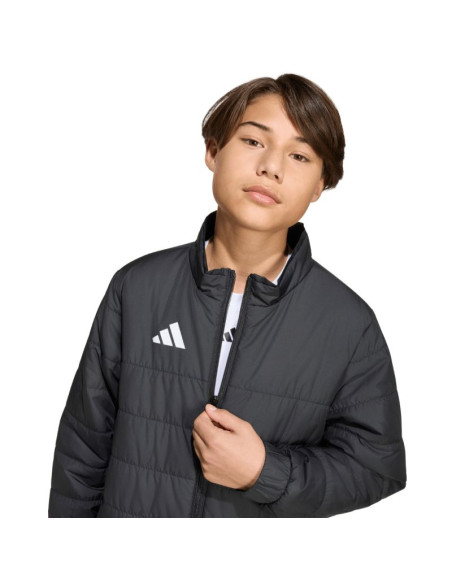 Kurtka dla dzieci adidas entrada 26 light czarna jz9124