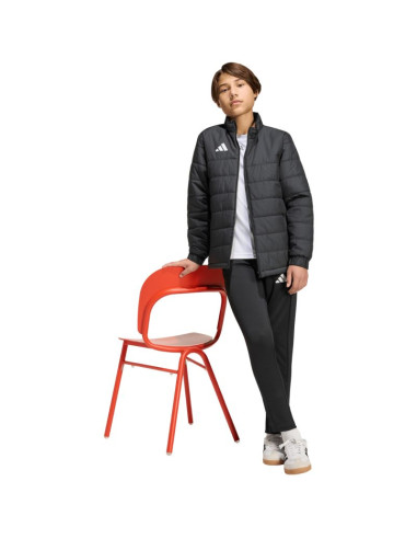 Kurtka dla dzieci adidas entrada 26 light czarna jz9124