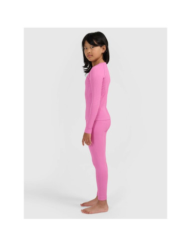 Bielizna termoaktywna bezszwowa komplet dziewczęca 4f 4fjraw25useaf264-55s