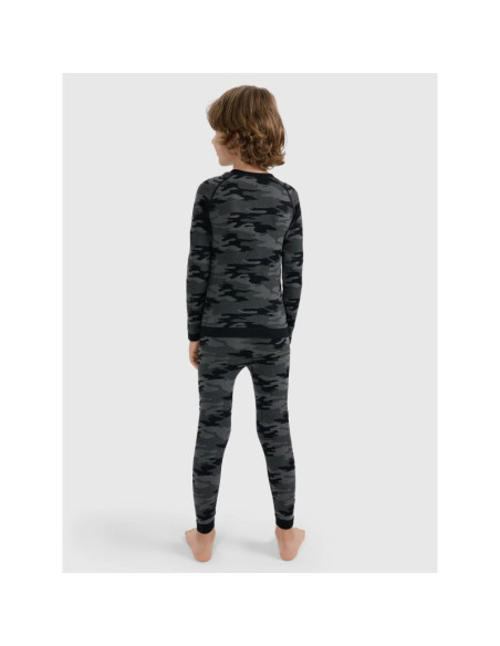 Bielizna termoaktywna bezszwowa komplet chłopięca 4f 4fjraw25useam266-90a