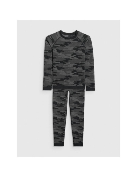 Bielizna termoaktywna bezszwowa komplet chłopięca 4f 4fjraw25useam266-90a