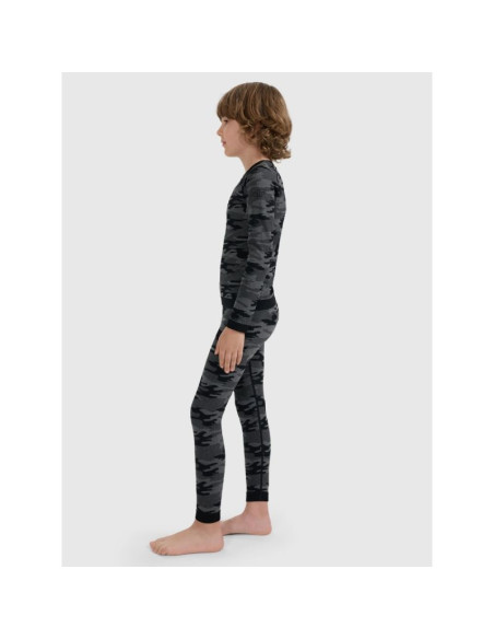 Bielizna termoaktywna bezszwowa komplet chłopięca 4f 4fjraw25useam266-90a