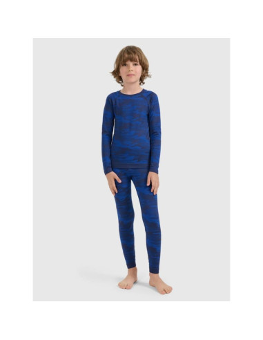 Bielizna termoaktywna bezszwowa komplet chłopięca 4f 4fjraw25useam266-91a