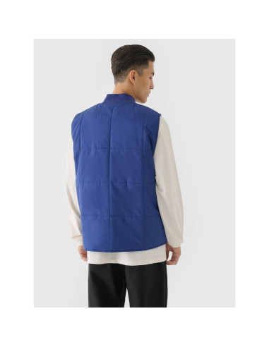 Bezrękawnik puchowy ze stójką męski 4f 4fraw24tvesm171-31s