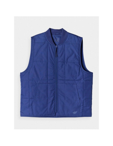 Bezrękawnik puchowy ze stójką męski 4f 4fraw24tvesm171-31s