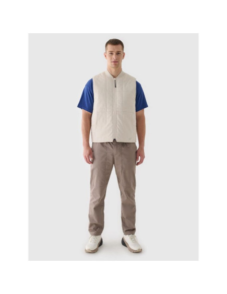 Bezrękawnik puchowy ze stójką męski 4f 4fraw24tvesm171-12s