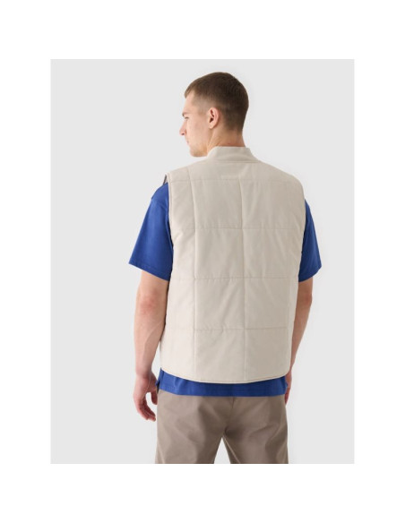 Bezrękawnik puchowy ze stójką męski 4f 4fraw24tvesm171-12s