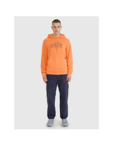 Bluza dresowa nierozpinana z kapturem męska 4f 4frss25tswsm2201-70s