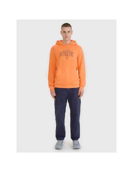 Bluza dresowa nierozpinana z kapturem męska 4f 4frss25tswsm2201-70s