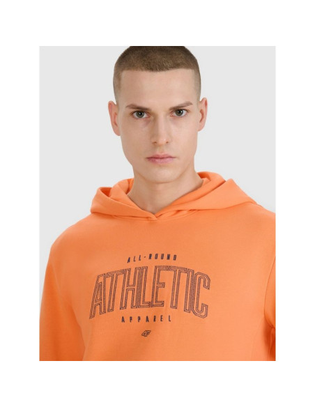 Bluza dresowa nierozpinana z kapturem męska 4f 4frss25tswsm2201-70s