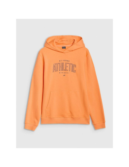 Bluza dresowa nierozpinana z kapturem męska 4f 4frss25tswsm2201-70s