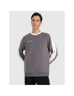 Bluza dresowa nierozpinana bez kaptura męska 4f 4fraw25tswsm2457-23s