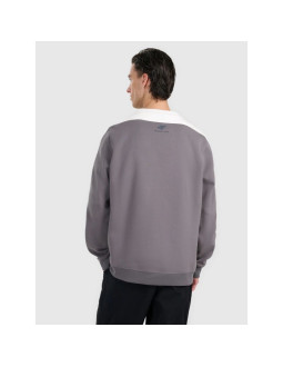 Bluza dresowa nierozpinana bez kaptura męska 4f 4fraw25tswsm2457-23s 2