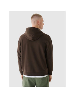 Bluza dresowa nierozpinana z kapturem męska 4f 4fwaw24tswsm1310-80s 2