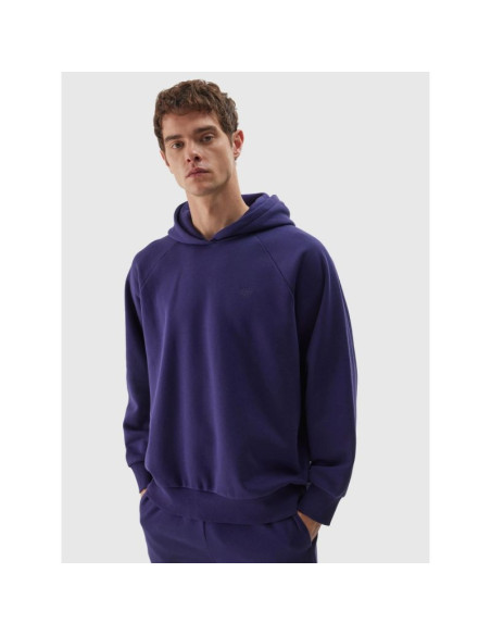 Bluza dresowa nierozpinana z kapturem uniseks 4f 4fwaw24tswsu1314-30s