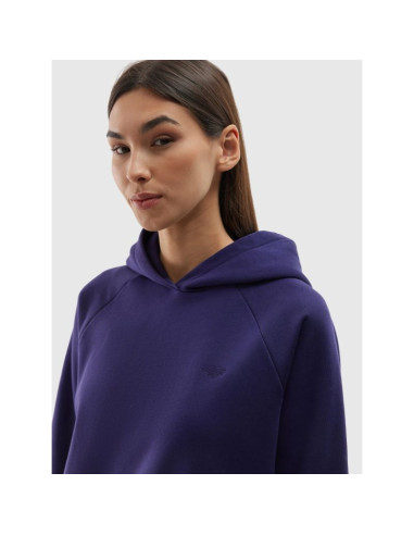 Bluza dresowa nierozpinana z kapturem uniseks 4f 4fwaw24tswsu1314-30s