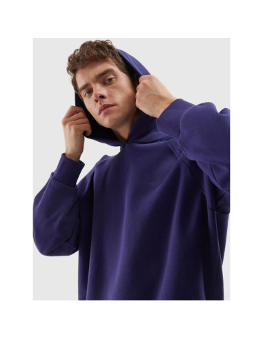 Bluza dresowa nierozpinana z kapturem uniseks 4f 4fwaw24tswsu1314-30s