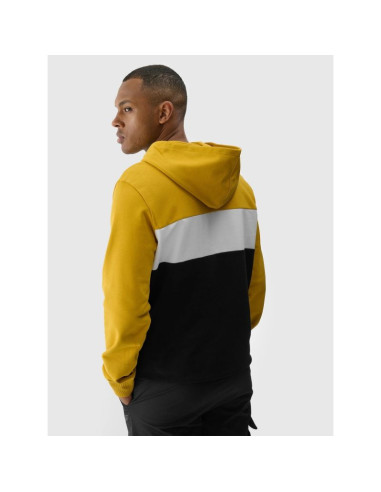 Bluza dresowa nierozpinana z kapturem męska 4f 4fwss24tswsm1032-71s