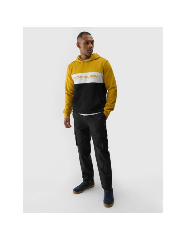 Bluza dresowa nierozpinana z kapturem męska 4f 4fwss24tswsm1032-71s