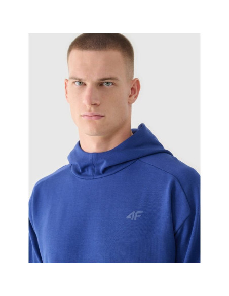 Bluza dresowa nierozpinana z kapturem męska 4f 4fraw24tswsm2050-31s