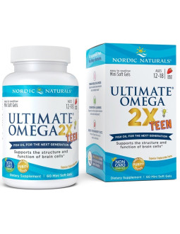 Ultimate Omega Teen Omega-3 (60 Kaps.)