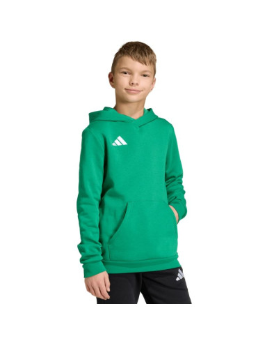 Bluza dla dzieci adidas entrada 26 hoody zielona jz6563