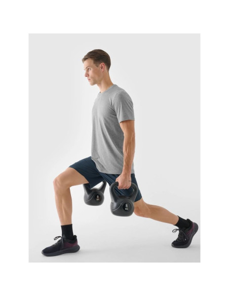 Koszulka treningowa regular szybkoschnąca męska 4f 4fwaw24tftsm1003-25m