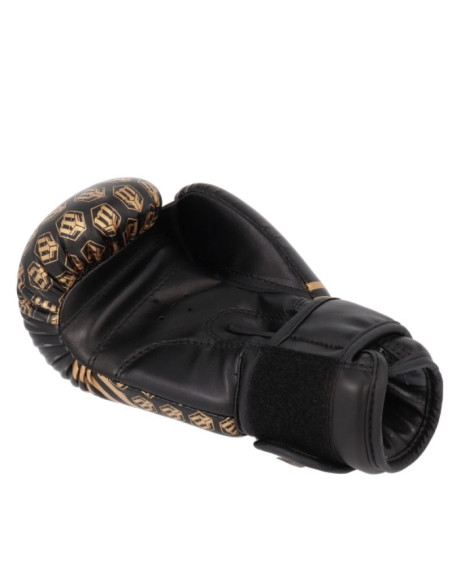 Rękawice bokserskie rpu-20 masters 4 oz czarno-złote