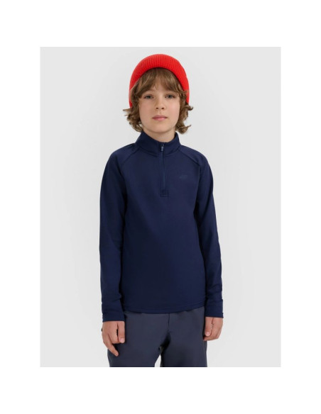 Bielizna termiczna ocieplana (góra) dziecięca 4f 4fjraw25ubruu115-31s