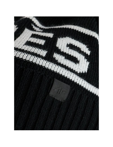 Damska czapka zimowa z dodatkiem wełny 4f 4fraw25acapf0727-20s