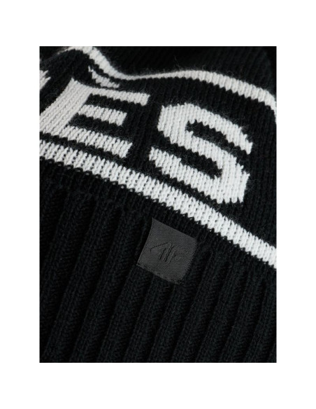 Damska czapka zimowa z dodatkiem wełny 4f 4fraw25acapf0727-20s