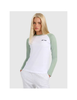 Longsleeve regular damski 4f 4fwaw25tlonf579-42s