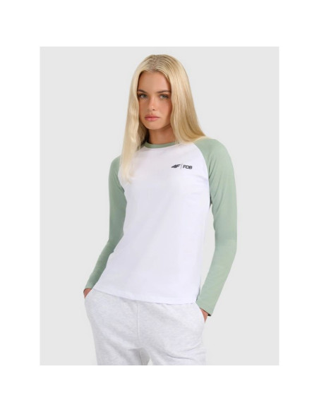 Longsleeve regular damski 4f 4fwaw25tlonf579-42s