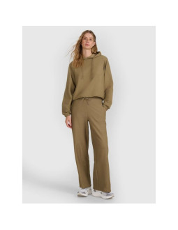 Spodnie dresowe z dzianiny strukturalnej damskie 4f 4fraw25ttrof1669-83s