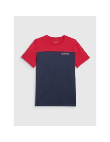 T-shirt regular z nadrukiem męski 4f 4fraw25ttshm3292-31s