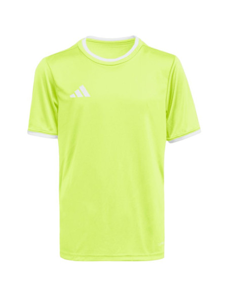 Koszulka dla dzieci adidas entrada 26 jersey żółty neon ke9845