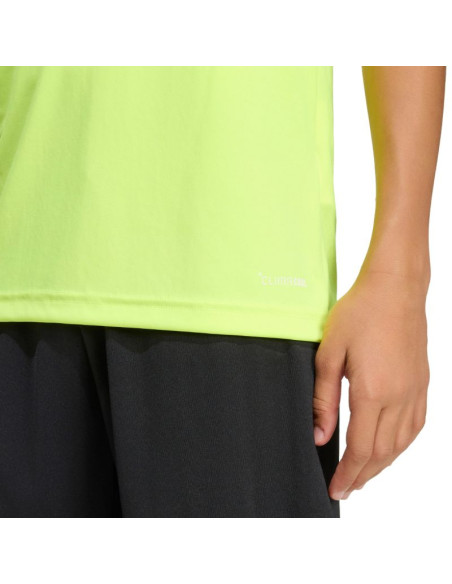 Koszulka dla dzieci adidas entrada 26 jersey żółty neon ke9845
