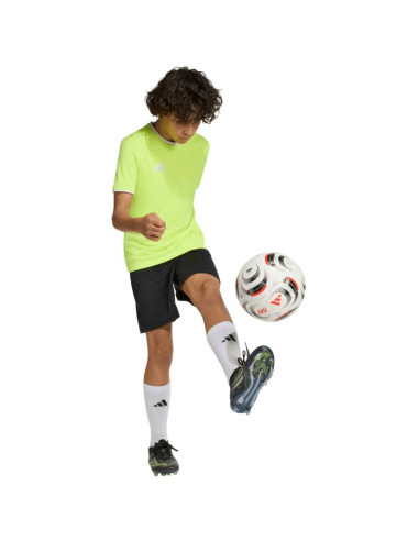 Koszulka dla dzieci adidas entrada 26 jersey żółty neon ke9845