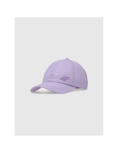 Czapka z daszkiem strapback dziecięca 4f 4fjwmm00acabu469-52s