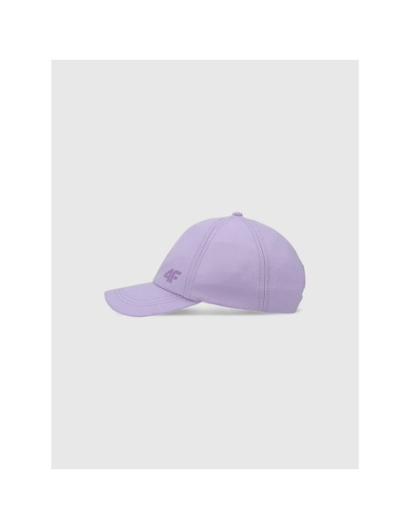 Czapka z daszkiem strapback dziecięca 4f 4fjwmm00acabu469-52s