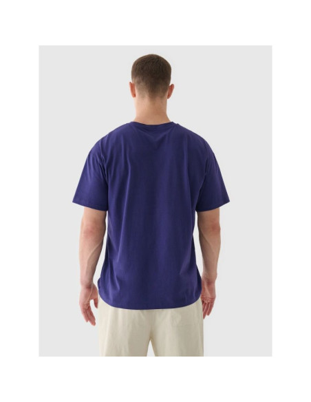 T-shirt oversize gładki uniseks 4f 4fraw24ttshu2672-31s