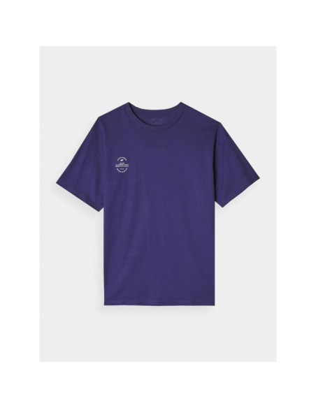 T-shirt oversize gładki uniseks 4f 4fraw24ttshu2672-31s