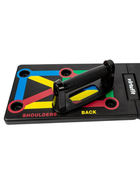 Virtufit deska do pompek 12-w-1 z uchwytami do pompek