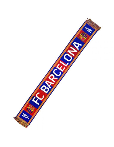 Fc barcelona szalik kibica knitted scarf n27 5004but27
